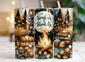 20 oz Bonfire And Blankets Fall Tumbler